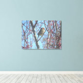 Canvas afdrukken - Voorjaarscontemplatie (Insitu (Houten vloer))