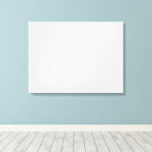 Canvas Afdruklandschap Upload uw ontwerp (Insitu (Houten vloer))