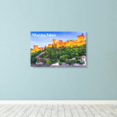 Canvas Alhambra Palace (Insitu (Houten vloer))