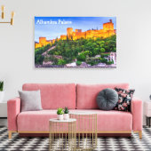 Canvas Alhambra Palace (Insitu (Woonkamer))