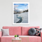 Canvas Art-Alaska Afdruk (Insitu (Woonkamer))