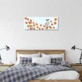 Canvas Art: Autumn Leaf Afdruk (Insitu (Slaapkamer))
