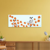 Canvas Art: Autumn Leaf Afdruk (Insitu (Woonkamer))