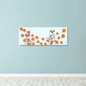 Canvas Art: Autumn Leaf Afdruk (Insitu (Houten vloer))