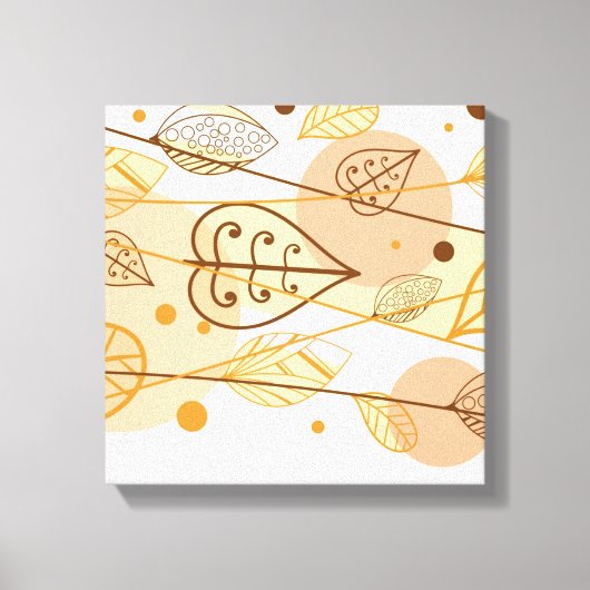 Canvas Art-Autumn Leaves Afdruk (Voorkant)