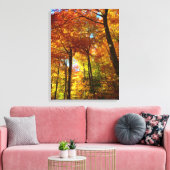 Canvas Art-Autumn Trees (Insitu (Woonkamer))