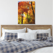 Canvas Art-Autumn Trees Afdruk (Insitu (Slaapkamer))