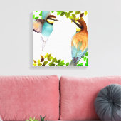Canvas Art-Birds Afdruk (Insitu (Woonkamer))