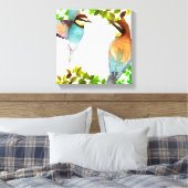 Canvas Art-Birds Afdruk (Insitu (Slaapkamer))