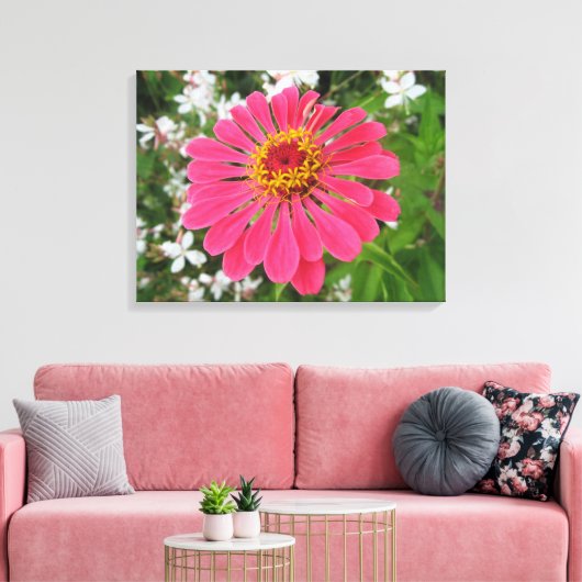 Canvas Art Bloem (Insitu (Woonkamer))