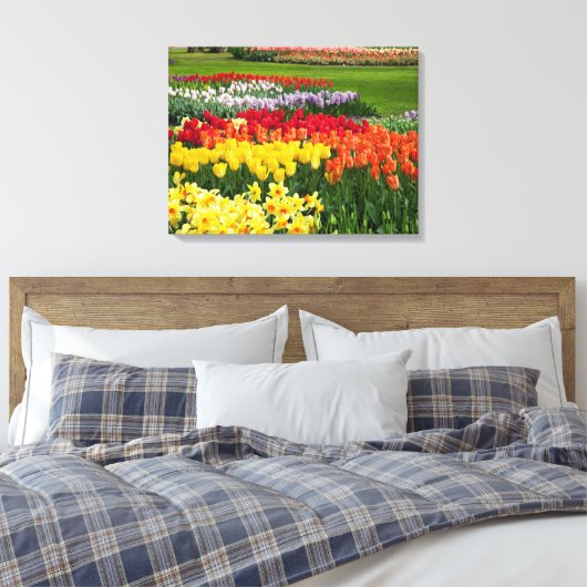 Canvas Art-Bloemen (Insitu (Slaapkamer))