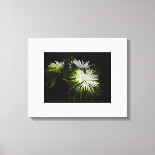 Canvas Art-Bloemen Afdruk (Voorkant)