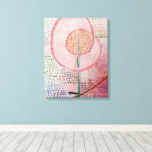 Canvas Art Blossoming 1934 door Paul Klee, Abstrac (Insitu (Houten vloer))