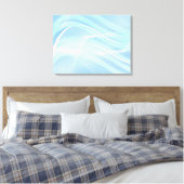 Canvas Art-Blue Abstract (Insitu (Slaapkamer))