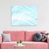 Canvas Art-Blue Abstract (Insitu (Woonkamer))