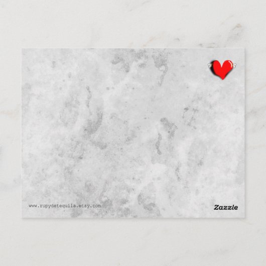 Canvas Art Briefkaart (Achterkant)