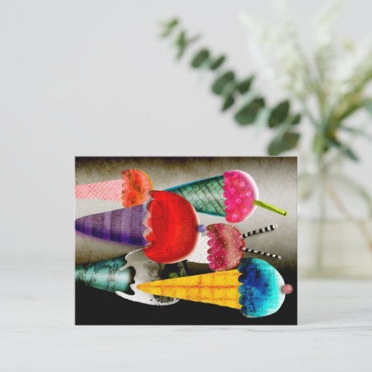 Canvas Art Briefkaart (Staand voorkant)