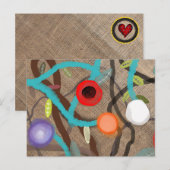 Canvas Art Briefkaart (Voorkant / Achterkant)