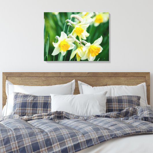 Canvas Art-Daffodils (Insitu (Slaapkamer))