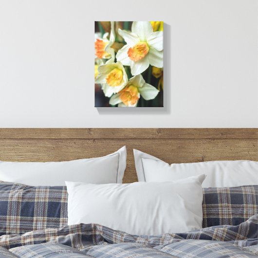 Canvas Art-Daffodils (Insitu (Slaapkamer))