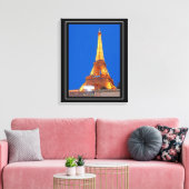 Canvas Art-Eiffeltoren Afdruk (Insitu (Woonkamer))