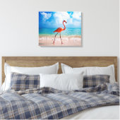 Canvas Art-Flamingo Afdruk (Insitu (Slaapkamer))
