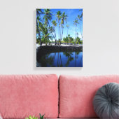 Canvas Art-Hawaii Afdruk (Insitu (Woonkamer))