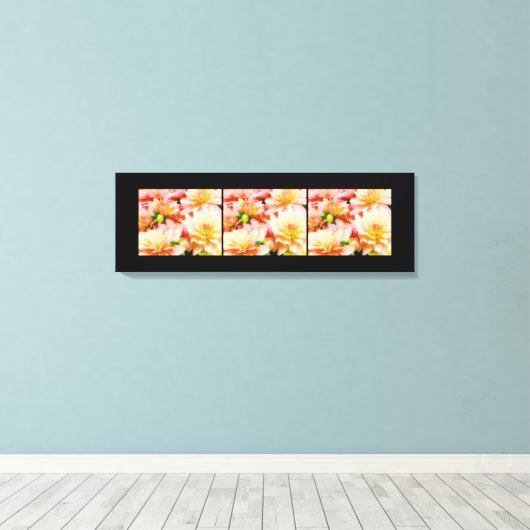 Canvas Art Herfst Flowers (Insitu (Houten vloer))