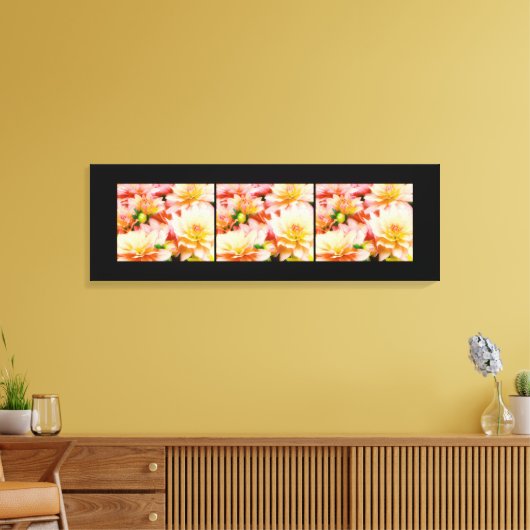 Canvas Art Herfst Flowers (Insitu (Woonkamer))
