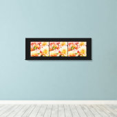 Canvas Art Herfst Flowers Afdruk (Insitu (Houten vloer))