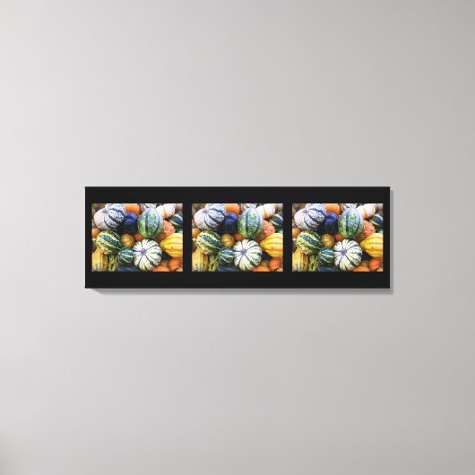 Canvas Art Herfst kalebassen Afdruk (Voorkant)