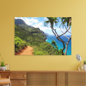 Canvas Art-Kauai kust (Insitu (Woonkamer))