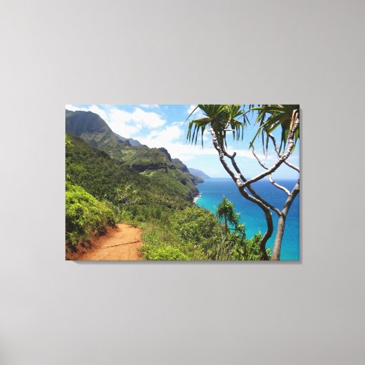 Canvas Art-Kauai kust Afdruk (Voorkant)