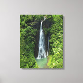 Canvas Art-Kauai waterval (Voorkant)
