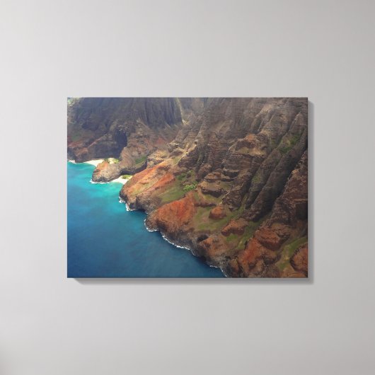 Canvas Art-Napali kust Kauai (Voorkant)