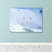 Canvas Art-Niagara Herfsten (Insitu (Houten vloer))