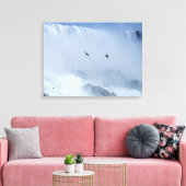 Canvas Art-Niagara Herfsten Afdruk (Insitu (Woonkamer))