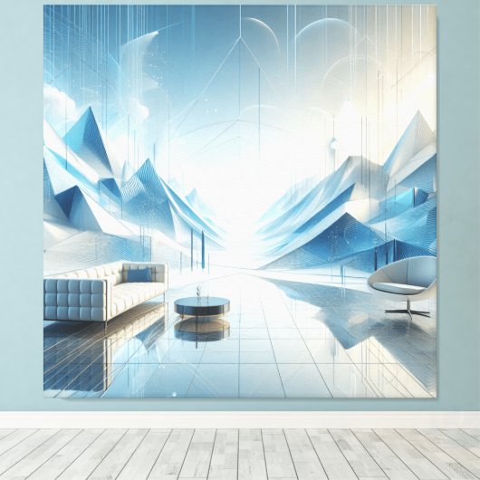 CANVAS ART - NORDIC VOID (Insitu (Houten vloer))