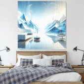 CANVAS ART - NORDIC VOID AFDRUK (Insitu (Slaapkamer))