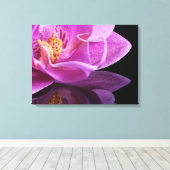 Canvas Art-Orchidee (Insitu (Houten vloer))
