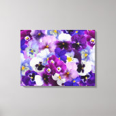 Canvas Art-Pansies (Voorkant)