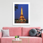 Canvas Art-Paris Eiffel Tower (Insitu (Woonkamer))