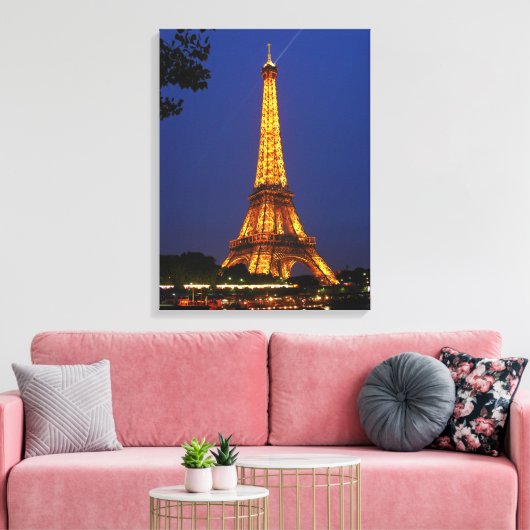 Canvas Art-Paris Eiffel Tower (Insitu (Woonkamer))
