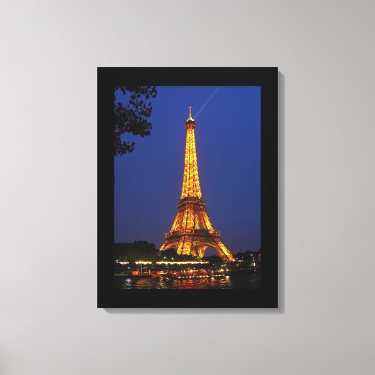 Canvas Art-Paris Eiffel Tower Afdruk (Voorkant)