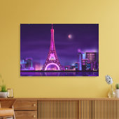 Canvas Art-Paris Night (Insitu (Woonkamer))