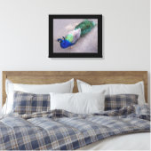 Canvas Art Peacock (Insitu (Slaapkamer))