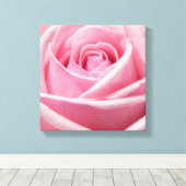 Canvas Art-Pink Rose (Insitu (Houten vloer))