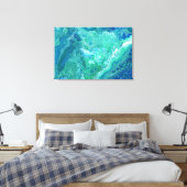 Canvas Art Print - "Atlantis" (Insitu (Slaapkamer))