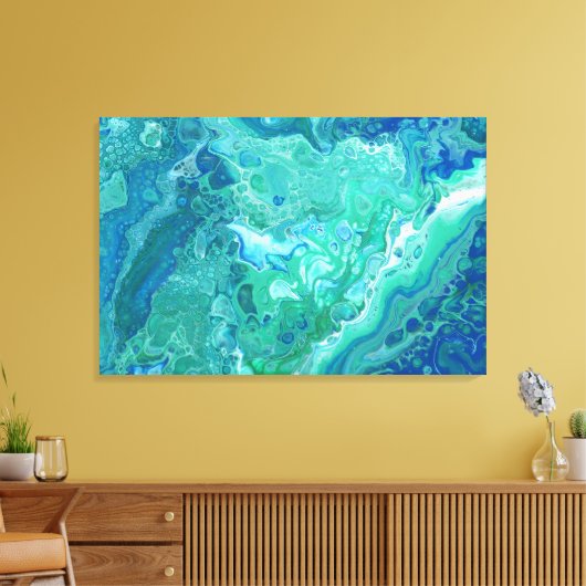 Canvas Art Print - "Atlantis" (Insitu (Woonkamer))