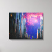 Canvas Art Print "Celestial City Sky" (Voorkant)